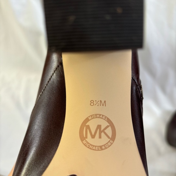 Michael Kors Knee High Tall Leather Boots - Picture 10 of 14